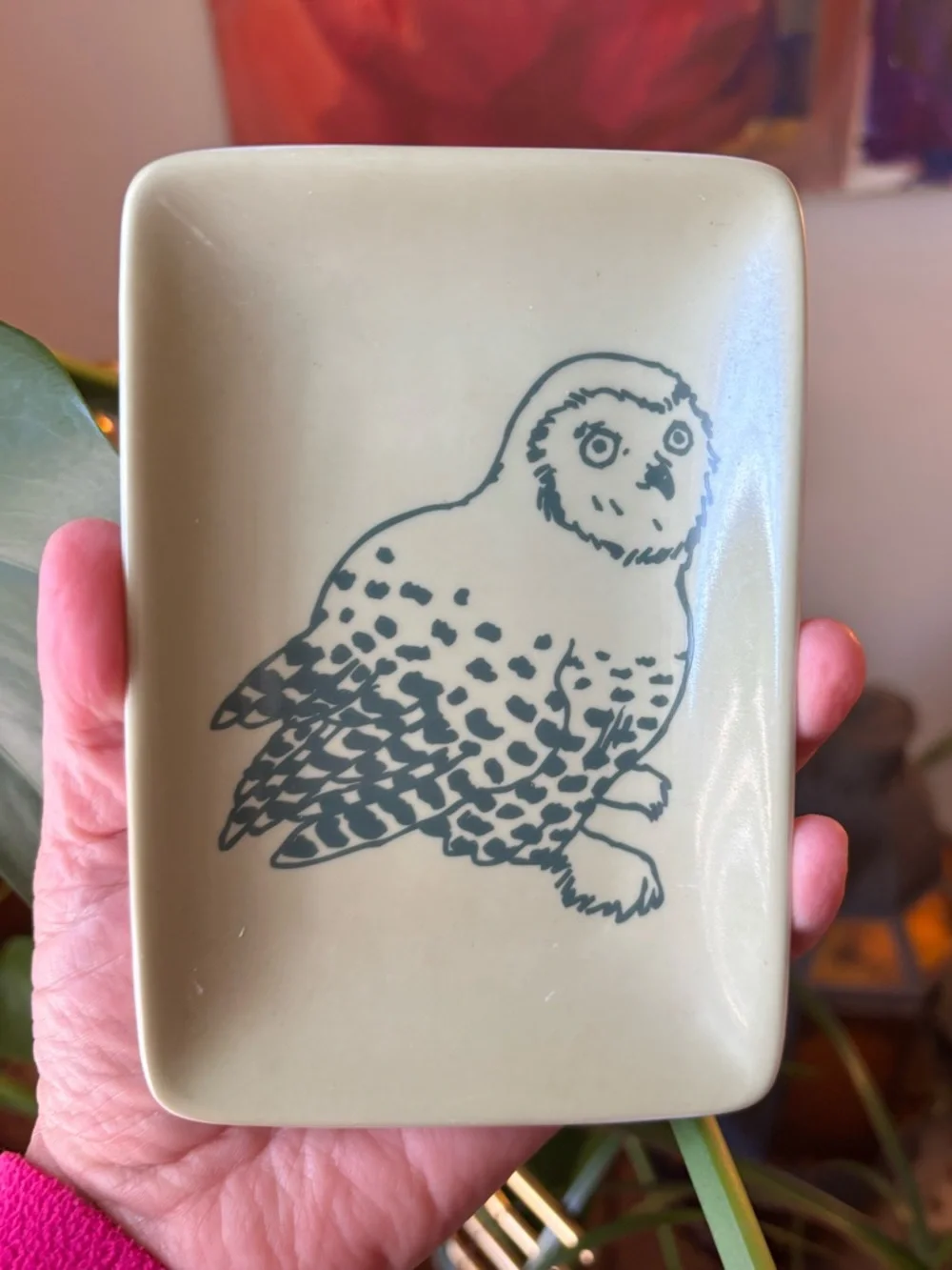 West Elm + Jason Polan - Owl Small Trinket Dish